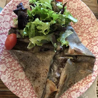 Champignons Savory Crepe