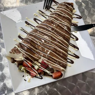 crepes, food