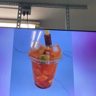 Tropical fruit mix..