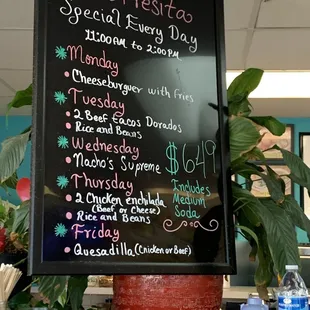 More specials