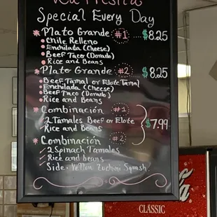 Daily special
