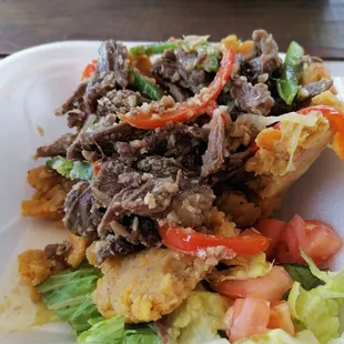 Skirt Steak Mofongo