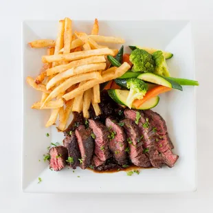 steak, food