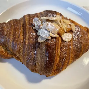 Almond croissant!