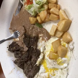 Big Papa plate I already dug in so not as pretty!