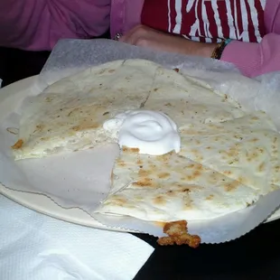Mmm chicken quesadilla