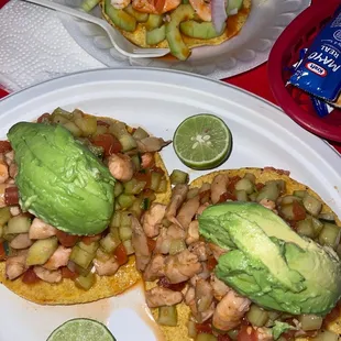 Tostada de Ceviche