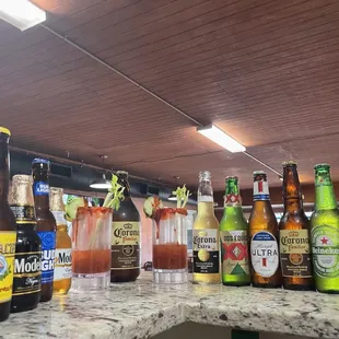 Tasty Micheladas and your Favorite Beer !!!