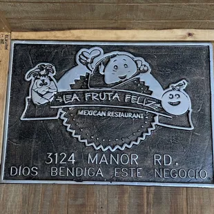 a sign for a mexican restaurant