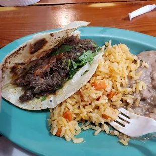 Barbacoa taco