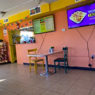 Inside