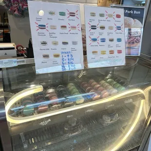 Menu as of March 2024