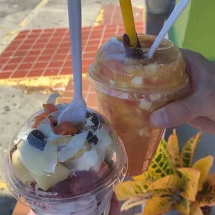 F4. Bionico Fruit Cup on the left and A7. Tornado on the right!