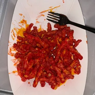 Hot Cheetos with Cheese