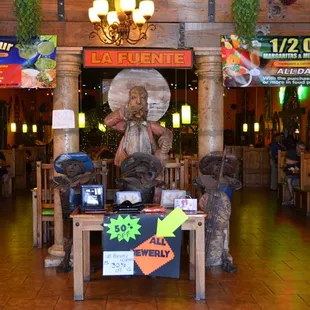 the inside of a restaurant