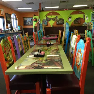 Fun colorful, great service