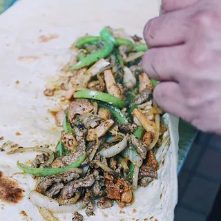 Fajitas Burrito