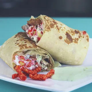 Hot Cheetos Burrito