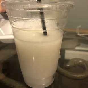 I took a drink but they only give it to the first lime when you say &quot;no ice&quot; which was not a good first impression.