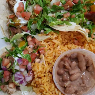 3 chicken Street Tacos