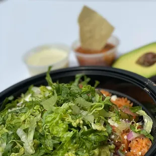 salads, food