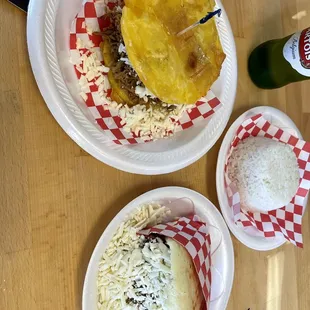 Patacon and Pelua Arepa - So good!
