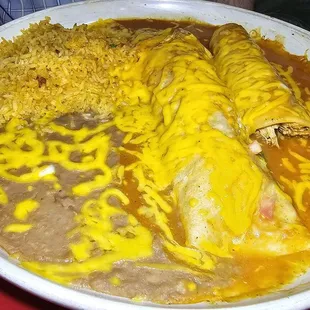 Enchilada Taco Combo