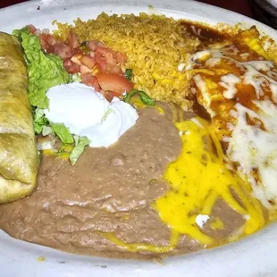 Chimichanga Plate