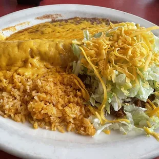 Enchilada &amp; Tostada combo