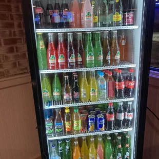 Tons of additional bottled drink options