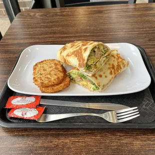 Sausage Breakfast Burrito