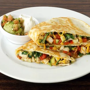 Famous Jerk chicken Quesadilla