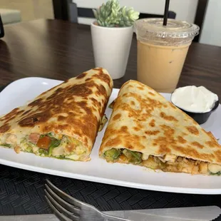 Jerk Chicken Quesadilla