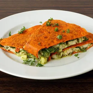 Pesto Chicken Quesadilla