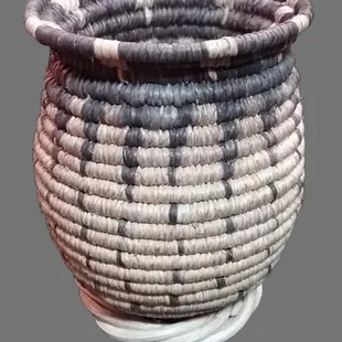 Rain Pattern Basket Olla - Darlene Ryer