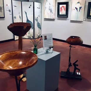 Forest Fire reclaimed wood sculptures by Dean Schroeder