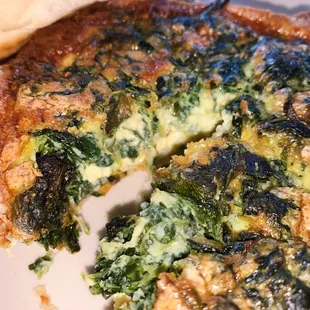 Spinach Quiche