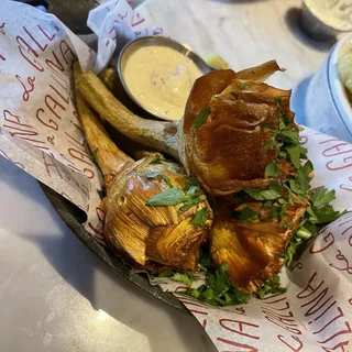 Fried Artichokes Hearts