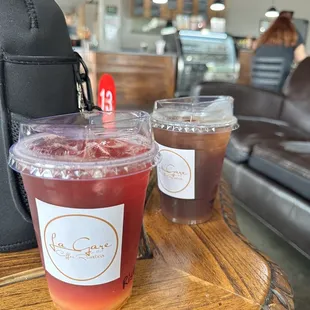 ICED Sunrise Tea and Citrus Mint Tea