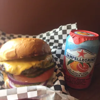 Classic Cheese Burger with Fries