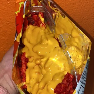 Hot Cheetos And cheese