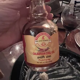 Little touches like authentic pepper oil on the table made it amazing