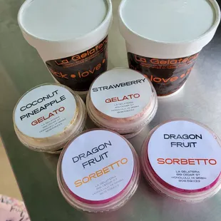 Gelato &amp; Sorbetto!! Da Best!