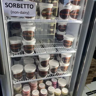 Sorbetto! I got lemongrass and yuzu