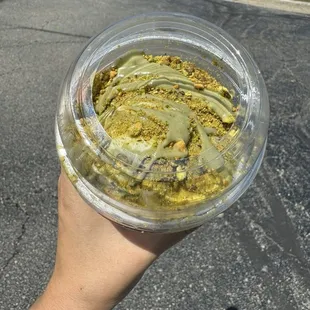 Pistacio Sundae (~$10).