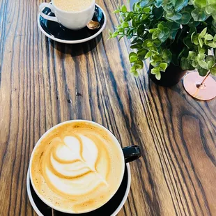Latte ( Dulce De Leche) &amp; Cuban Cortado