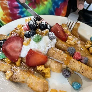 Captain Crunch French Toast