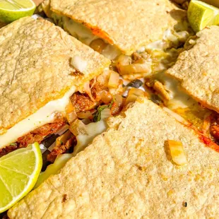 a close up of a tortilla in a box