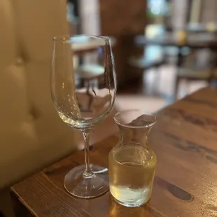 Glass of Pinot Grigio