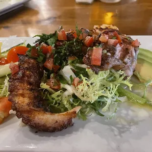 Octopus salad